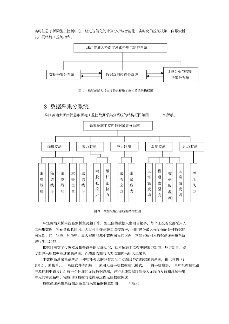 珠江黄埔大桥南汊悬索桥施工监控系统总体框架_第2页