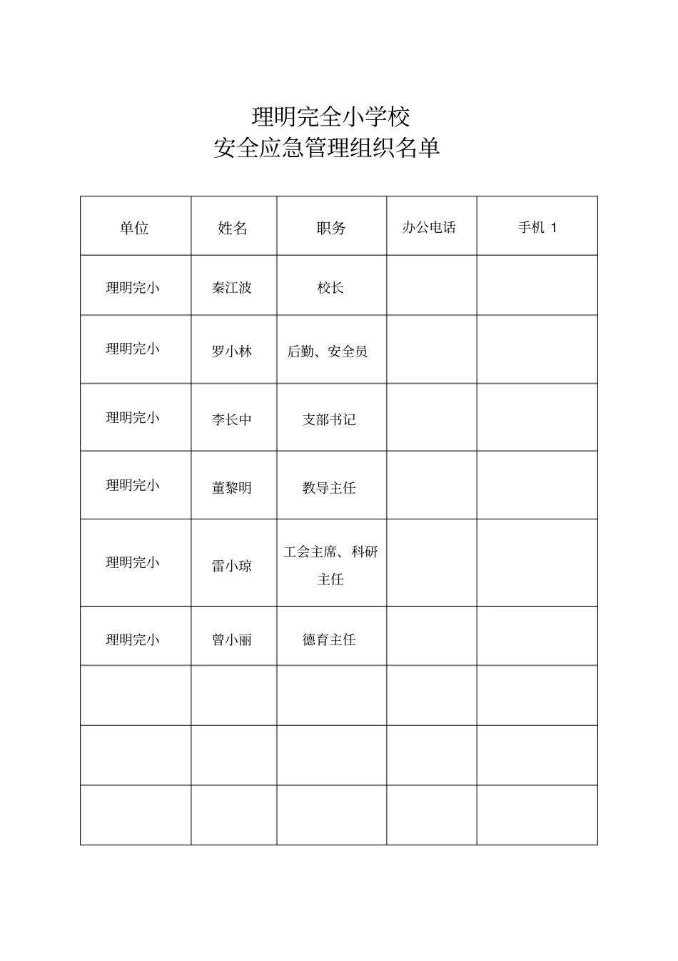 理明应急预案副本_第1页