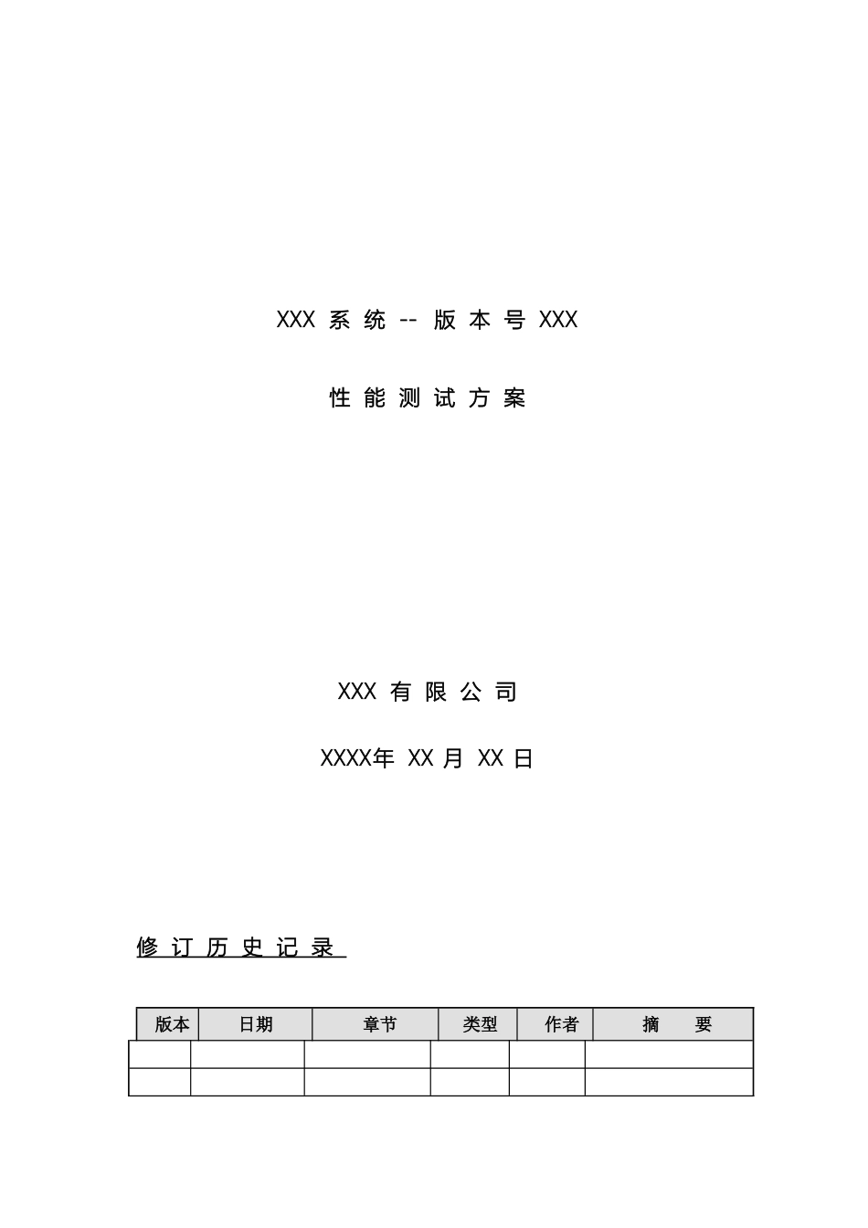 性能测试方案模板(2)_第2页