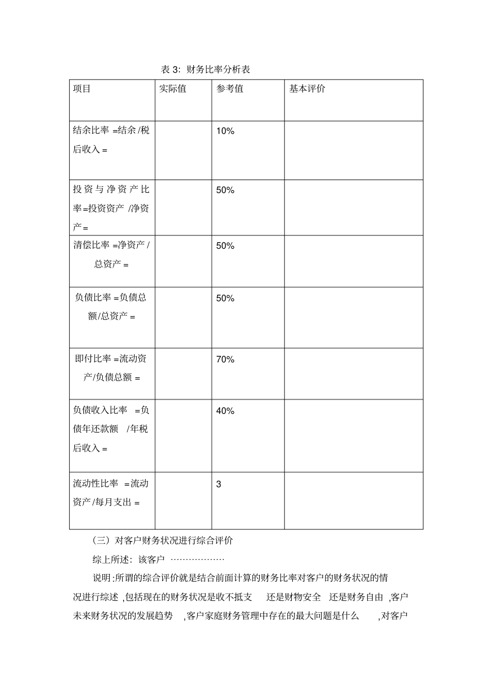 理财课程方案模板_第3页