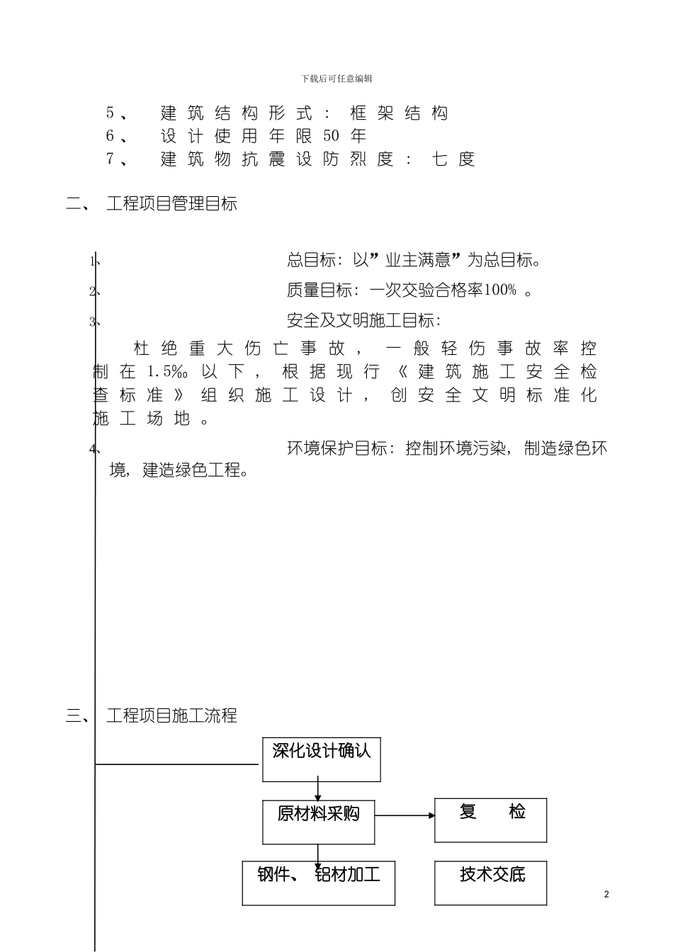 惠州电子厂幕墙施工组织设计模板_第3页