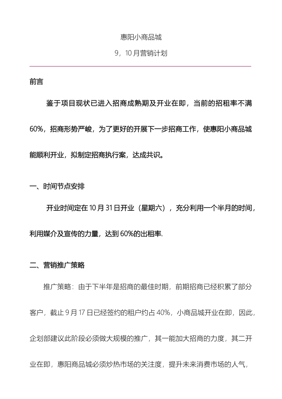 惠阳小商品城推广方案_第2页