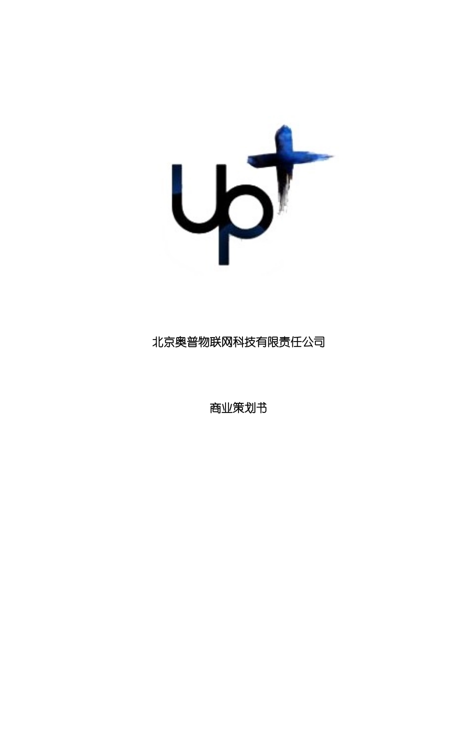 成功作品奥普物联网科技有限责任公司商业计划书模板_第2页