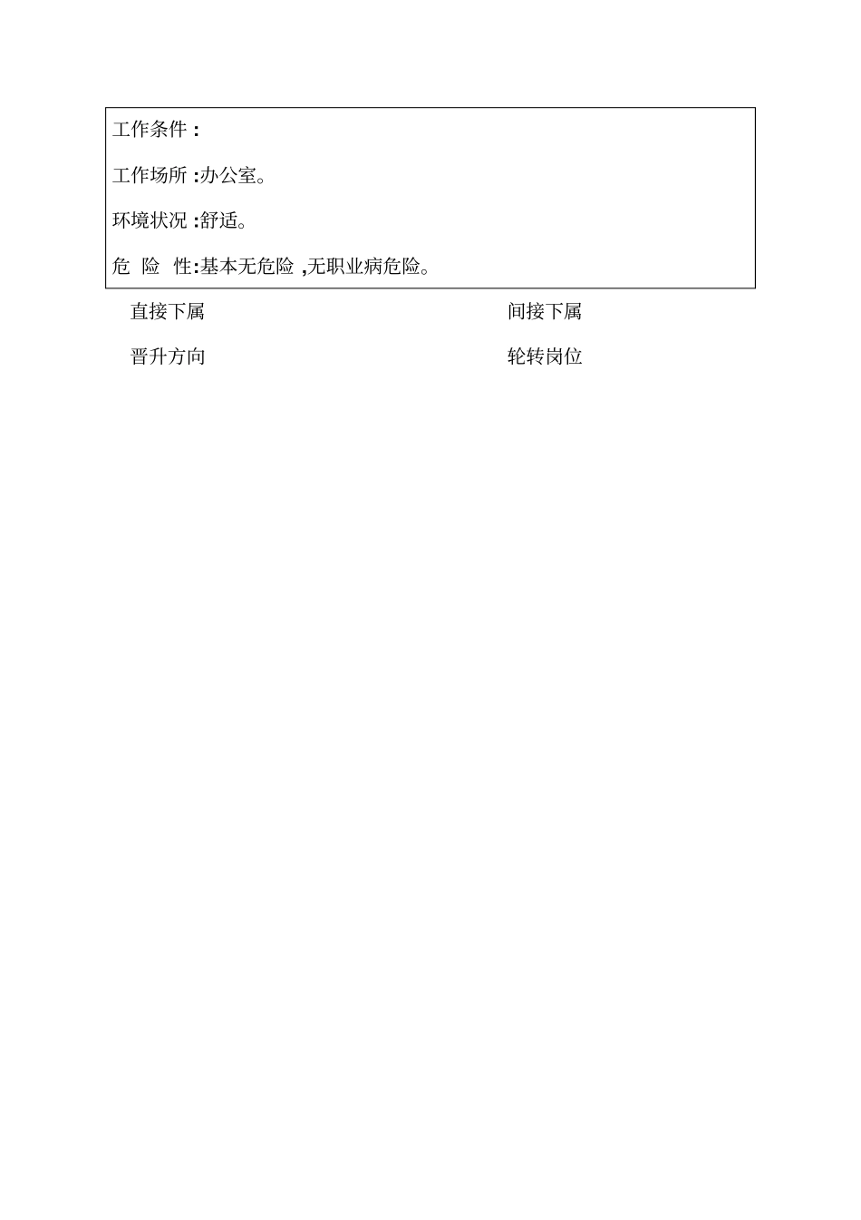 生产制造型企业会计主管职位说明书_第3页