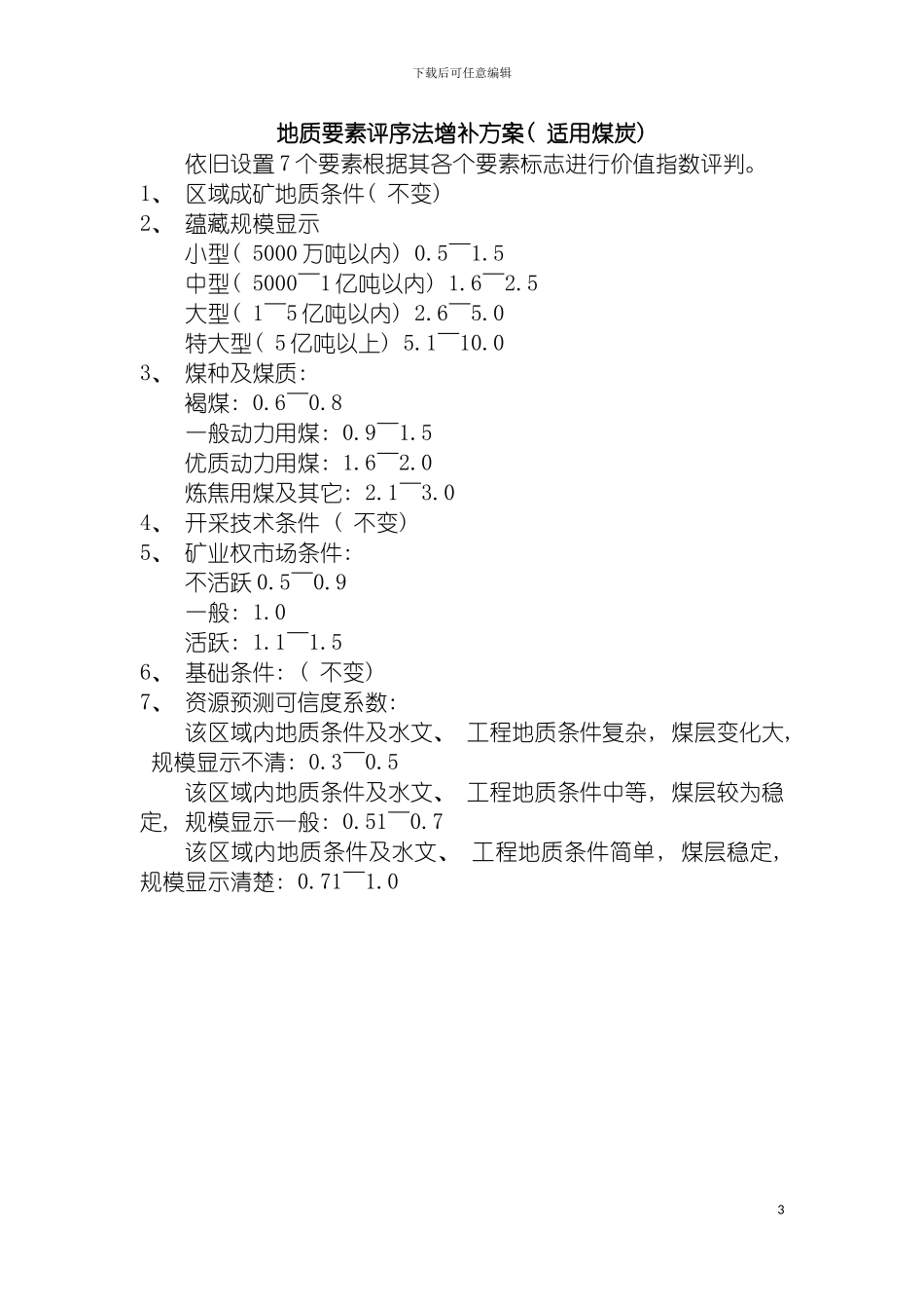 成本途径矿业权评估方法增补方案模板_第3页