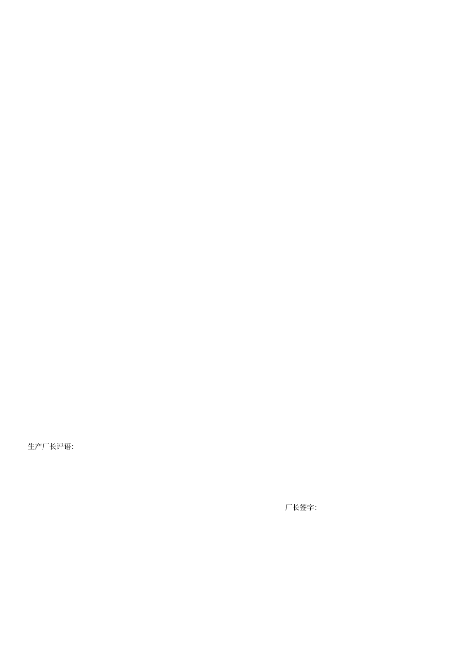 生产班长月度绩效考核表_第2页