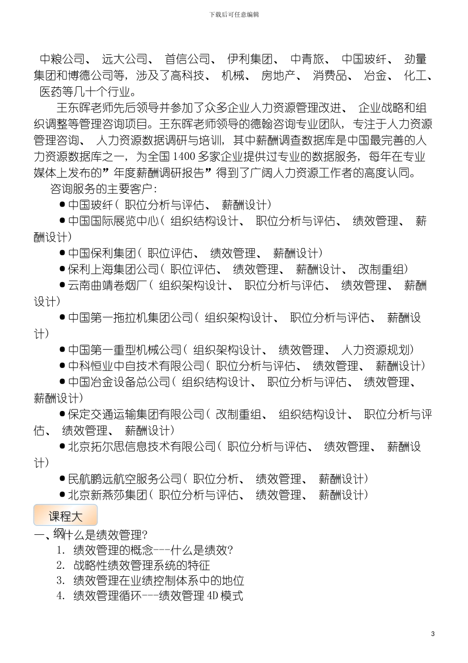 战略性绩效管理体系设计绩效管理模板_第3页