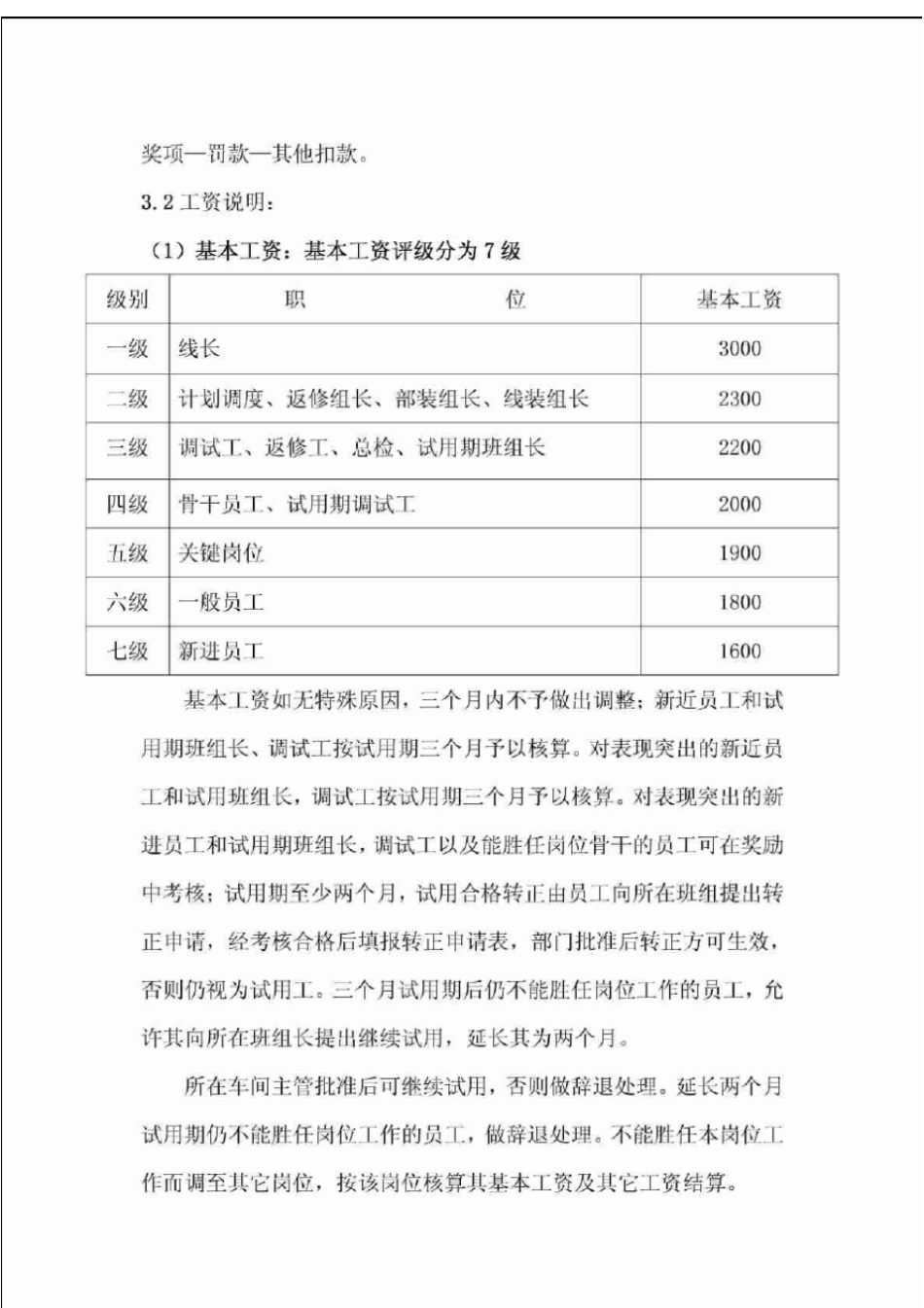 生产部计件工资分配方案_第2页