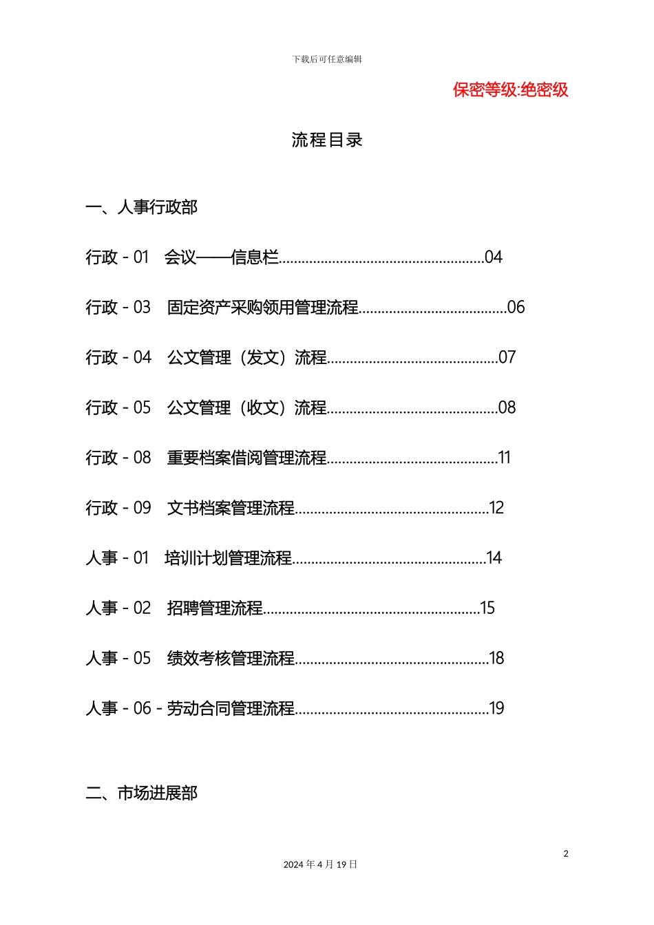 房地产集团公司全套管理流程_第2页