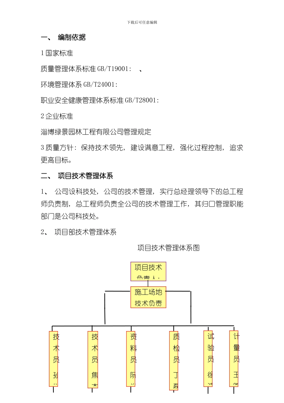 技术管理体系通用样本_第2页