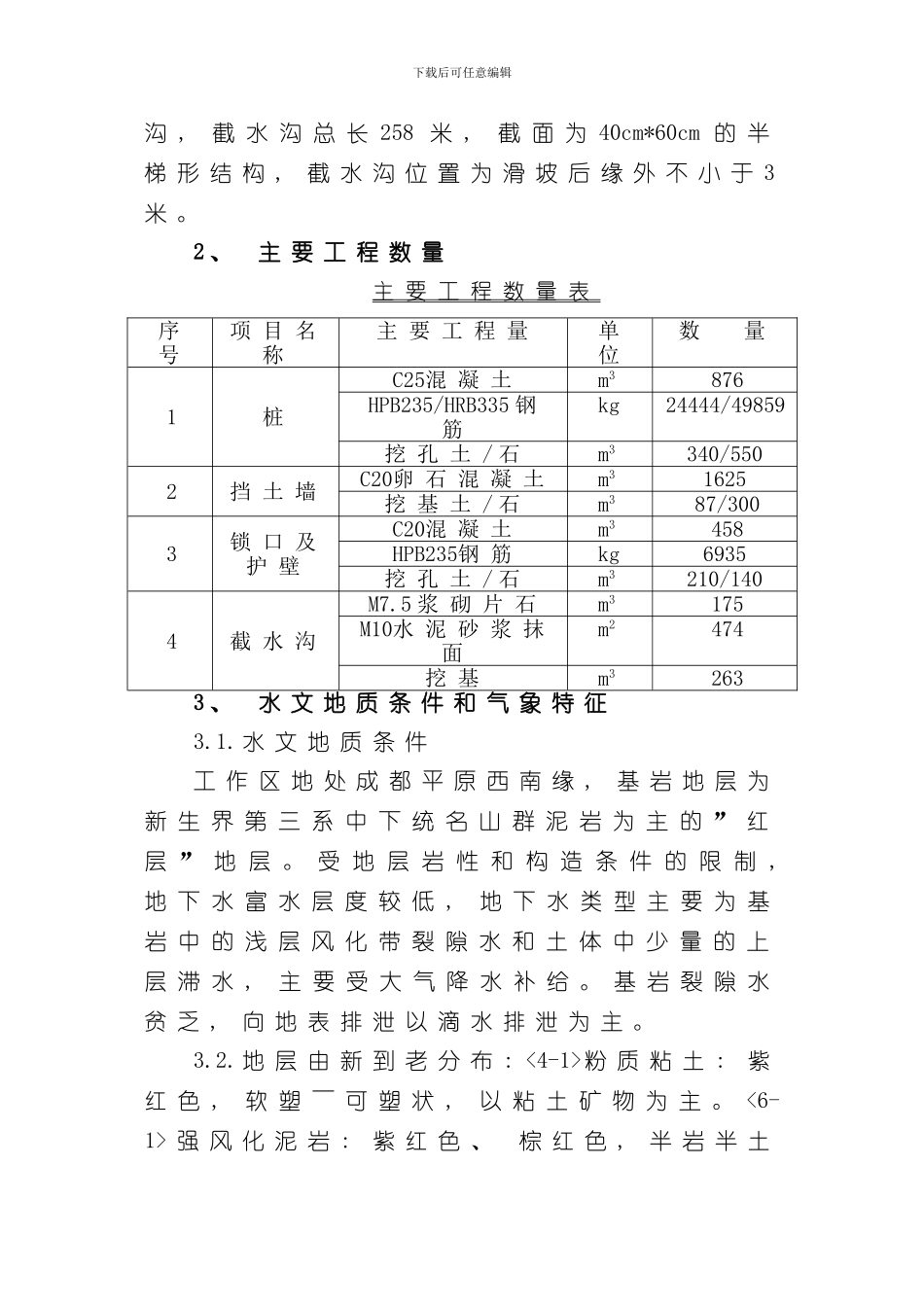 抗滑桩专项施工方案样本_第3页