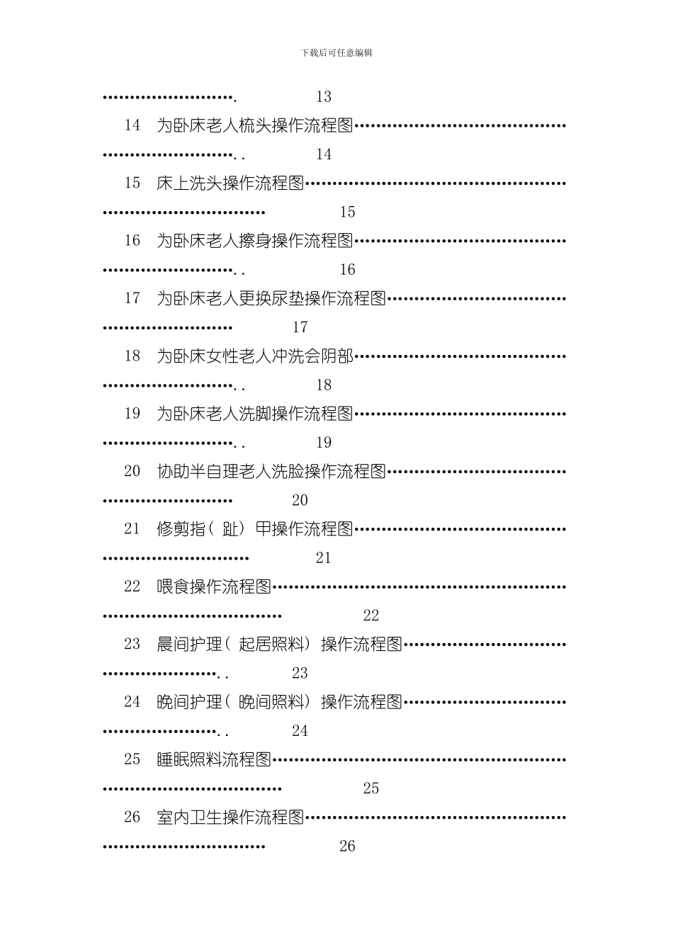 护理员操作流程项样本_第3页