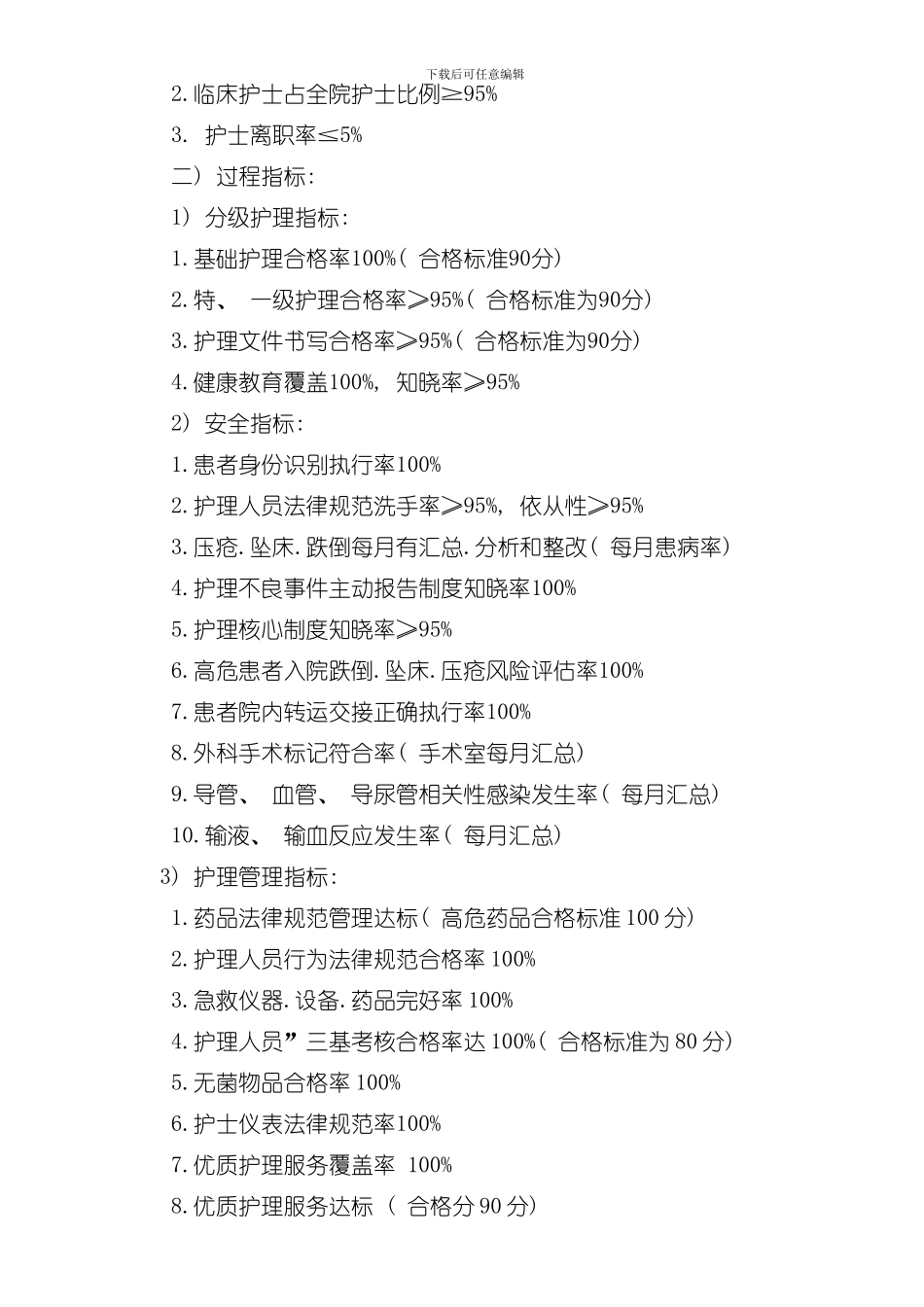 护理质量与安全管理实施方案样本_第3页