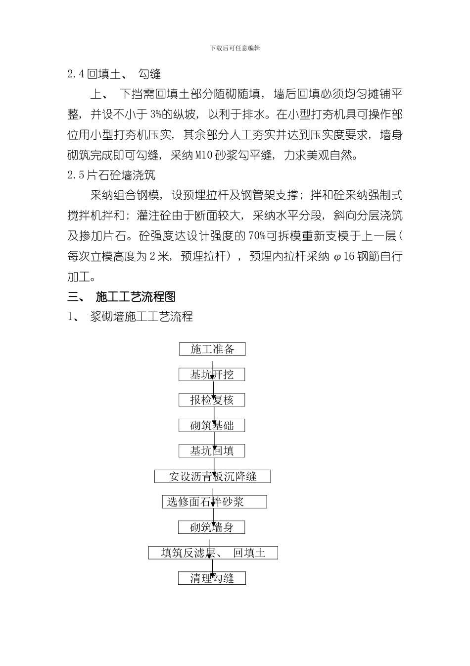挡土墙开工报告样本_第3页