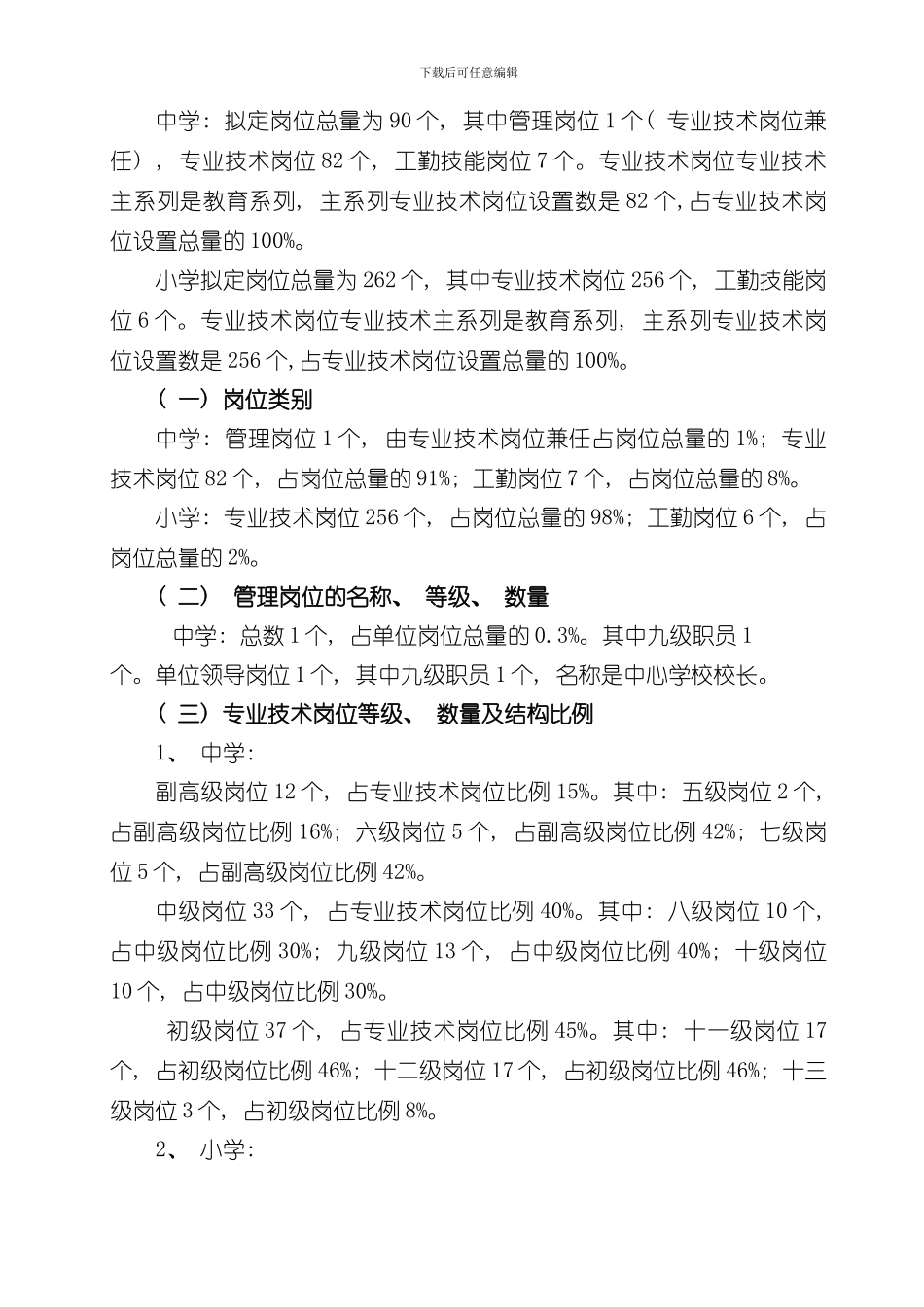 插花一学区岗位设置方案样本_第3页