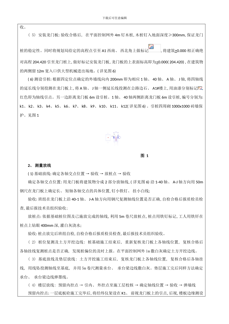 放线技术交底样本_第2页