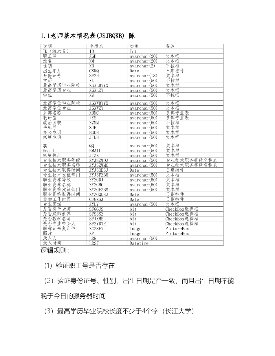 教师管理系统数据库_第2页