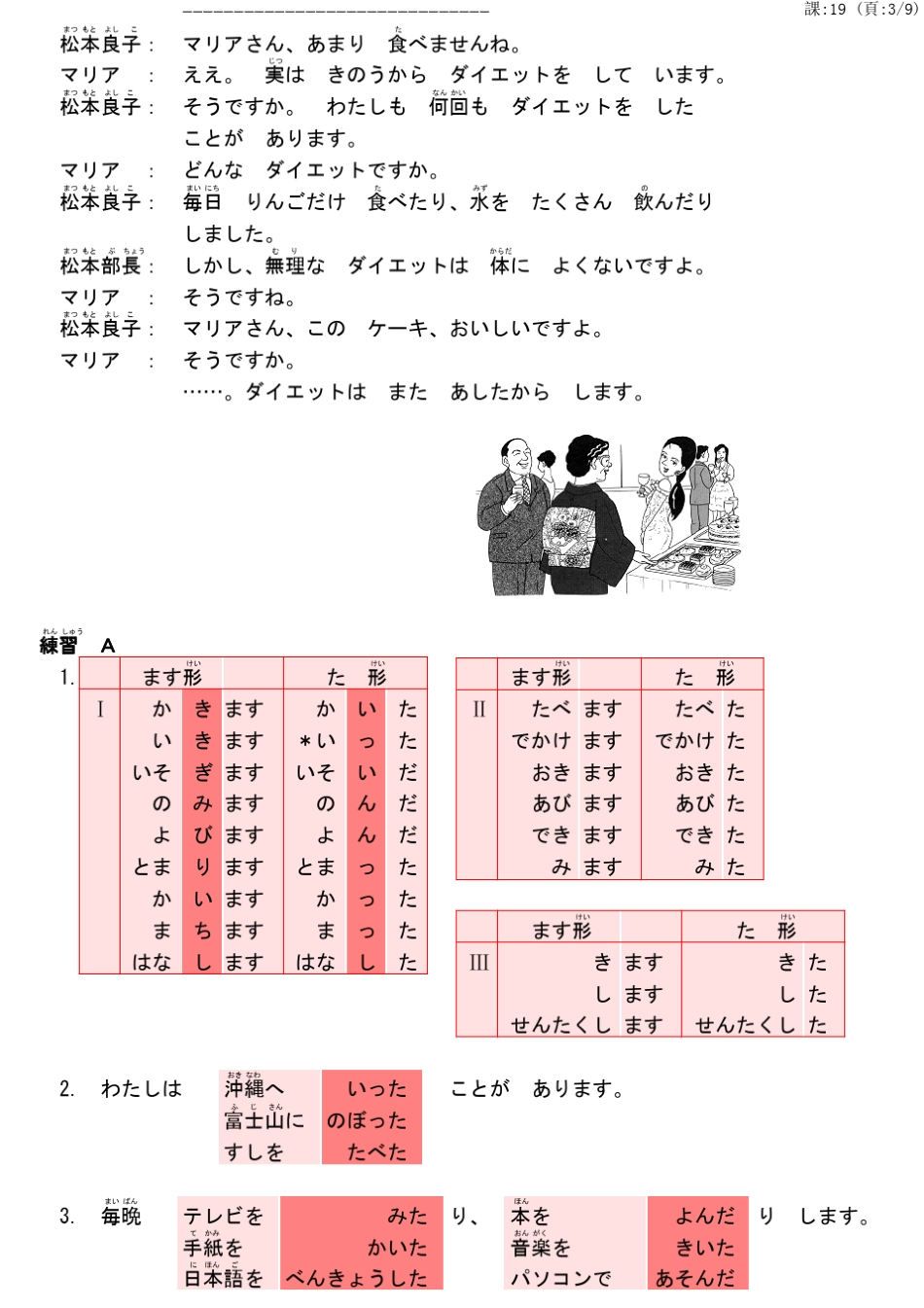 大家的日本语19课_第3页