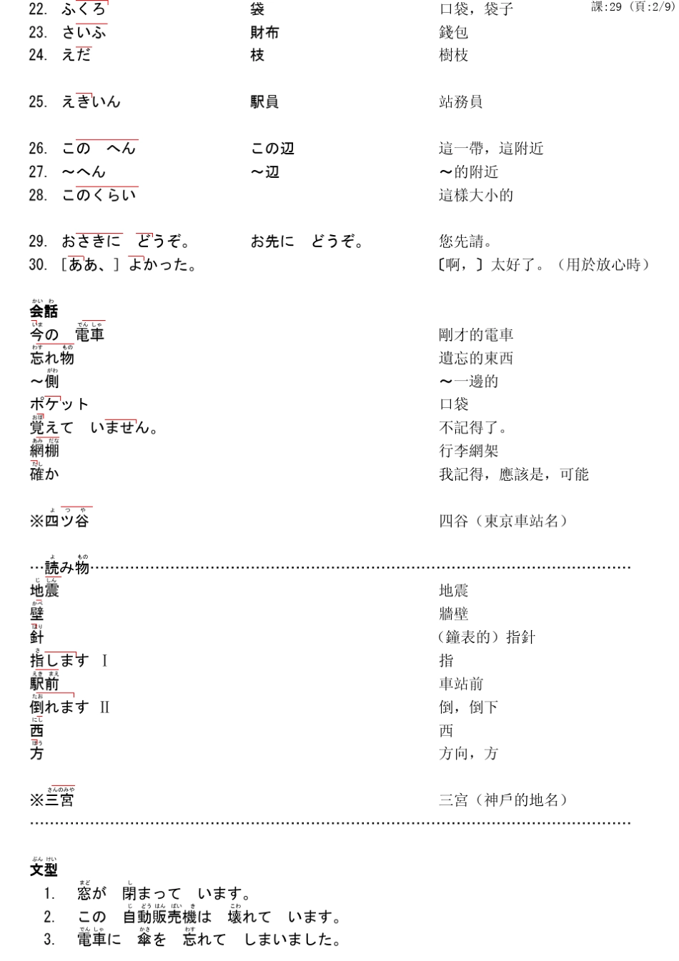 大家的日本语29_第2页