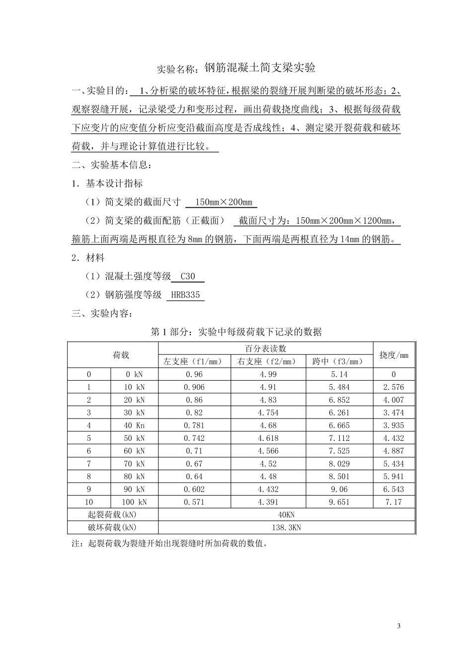 大工18春《水利工程实验》实验报告及要求_第3页