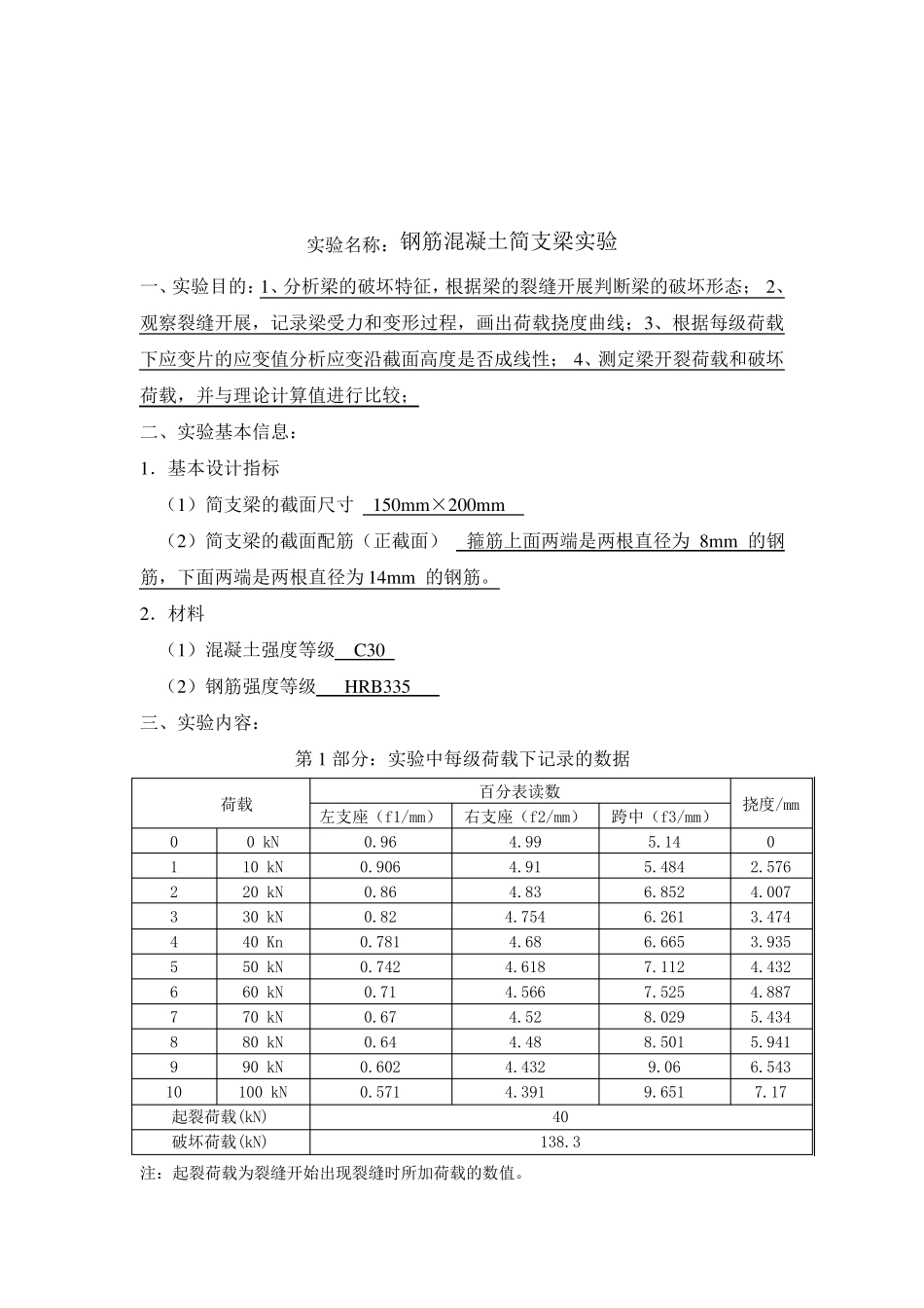 大工20春《水利工程实验》实验报告及要求[参考答案]_第3页