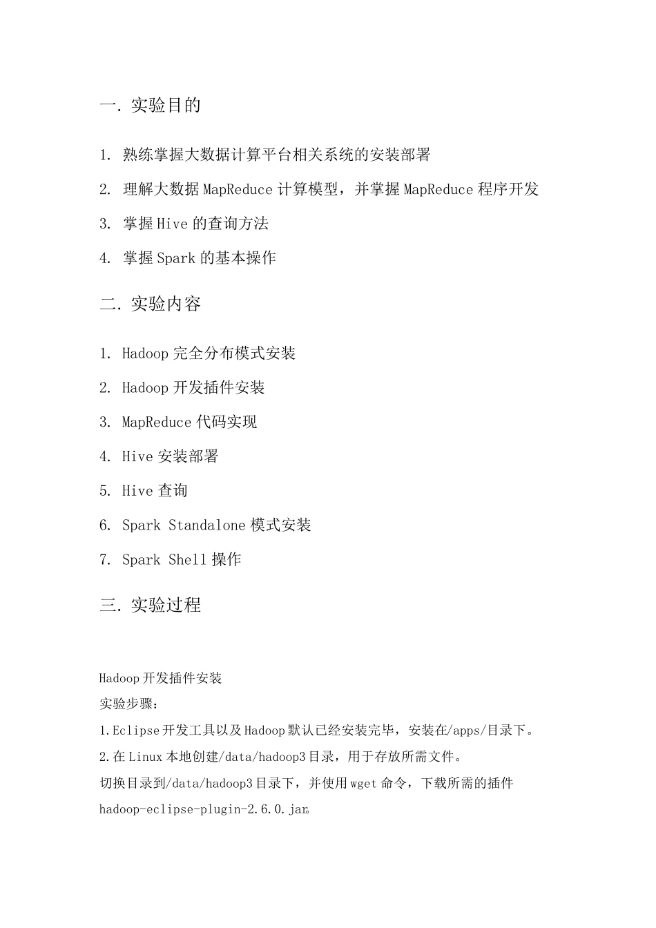 大数据技术实践实验报告_第2页