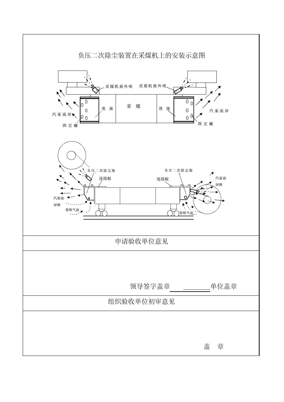 大斗沟采煤机负压二次降尘装置在综采工作面的应用_第2页
