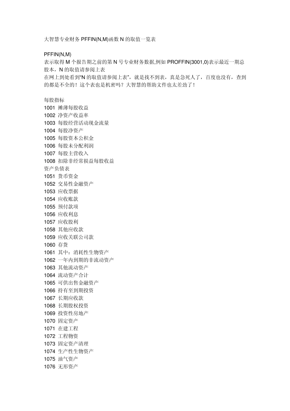 大智慧专业财务PFFIN_第1页