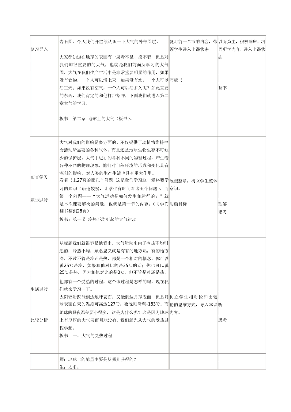 大气受热过程说课稿_第2页