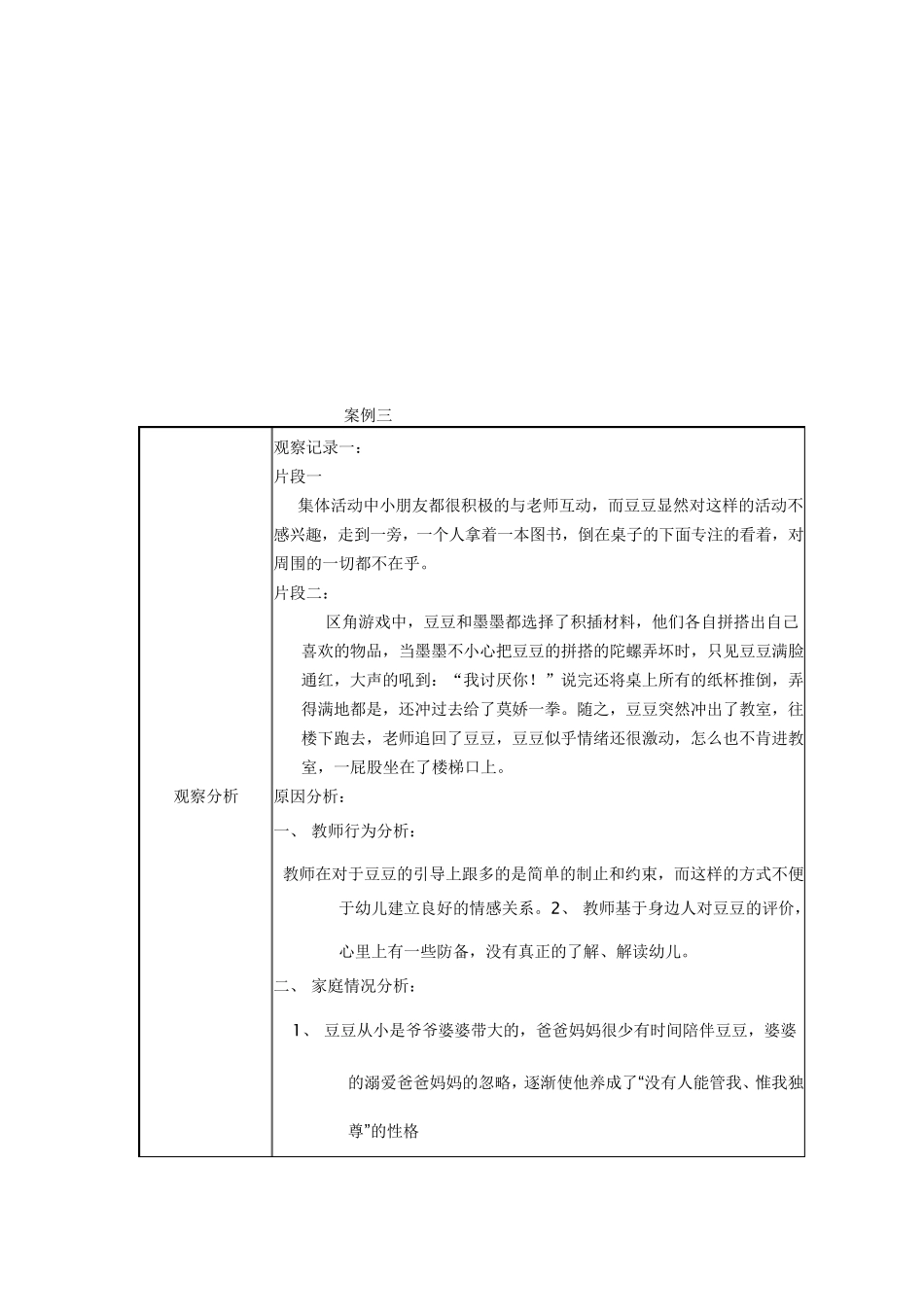 大班个案观察记录10篇_第3页