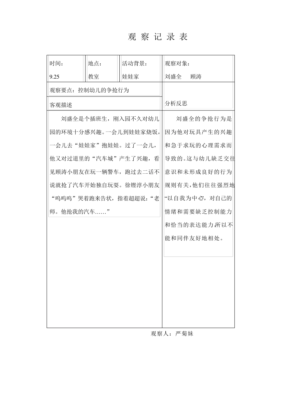 大班观察记录_第2页