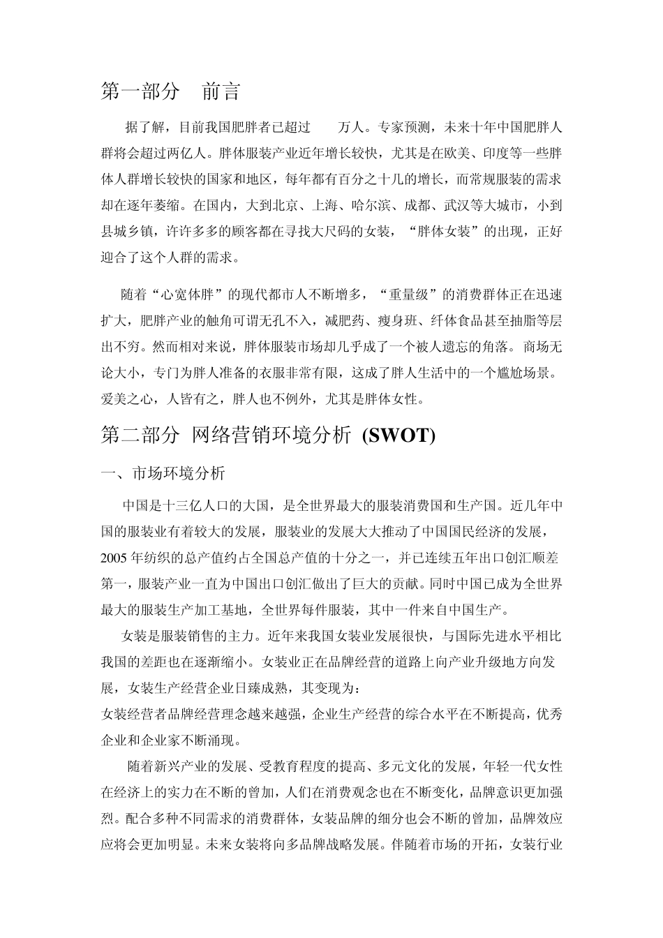 大码女装网络营销策划方案_第3页