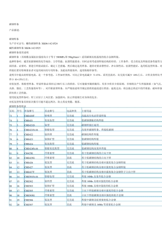 大西洋焊条牌号