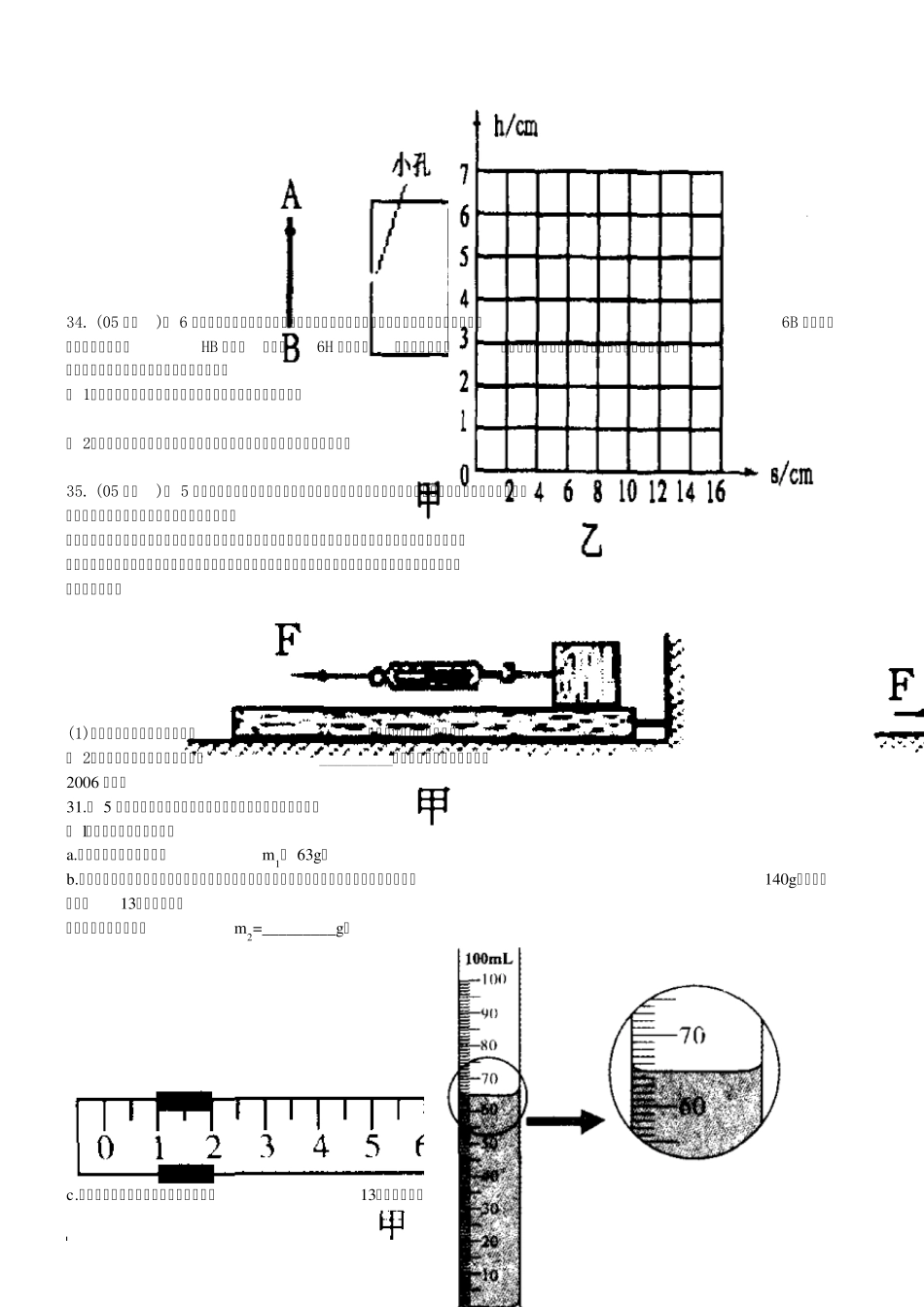 大连中考物理实验题_第2页