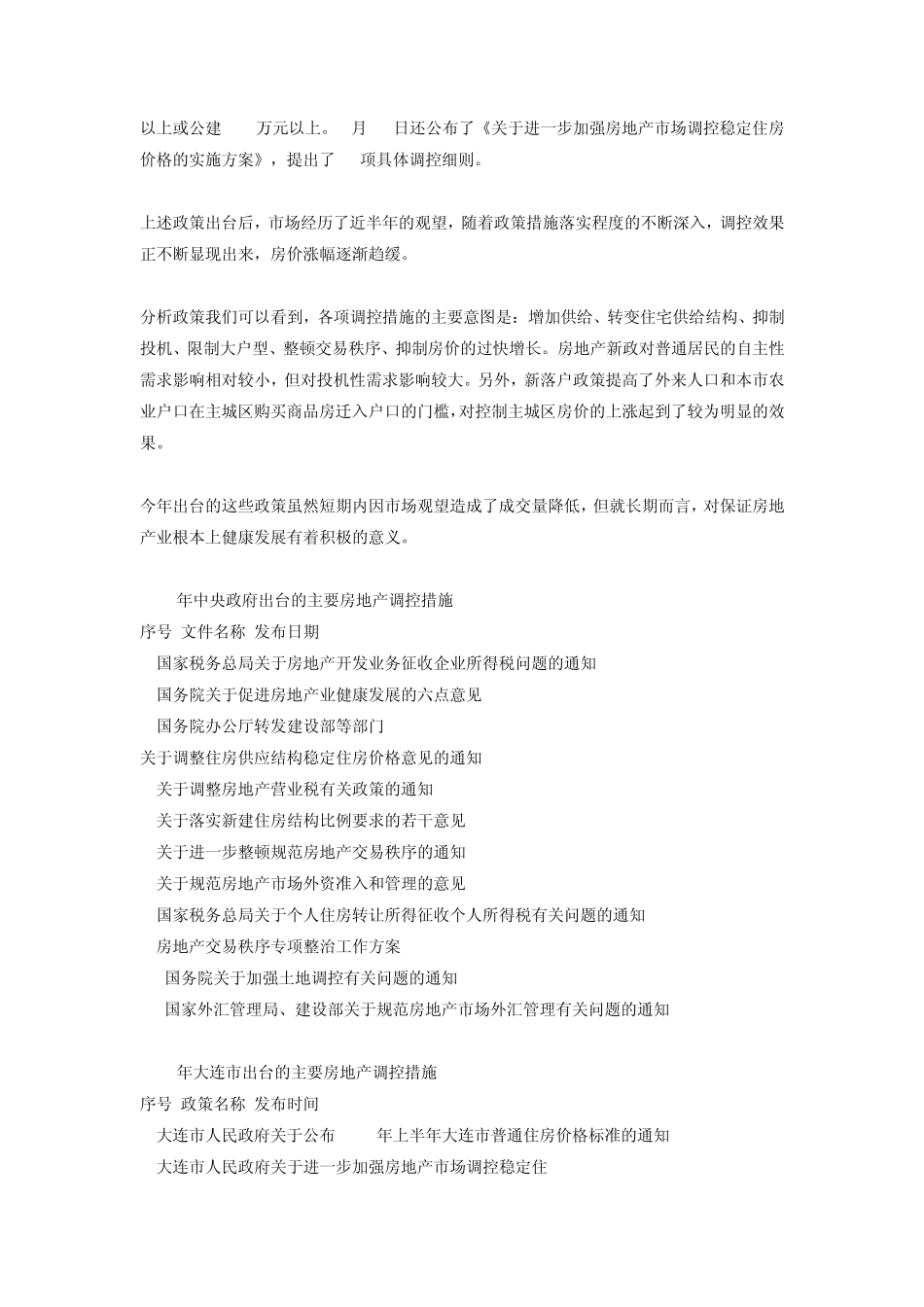 大连市房地产市场分析报告_第2页