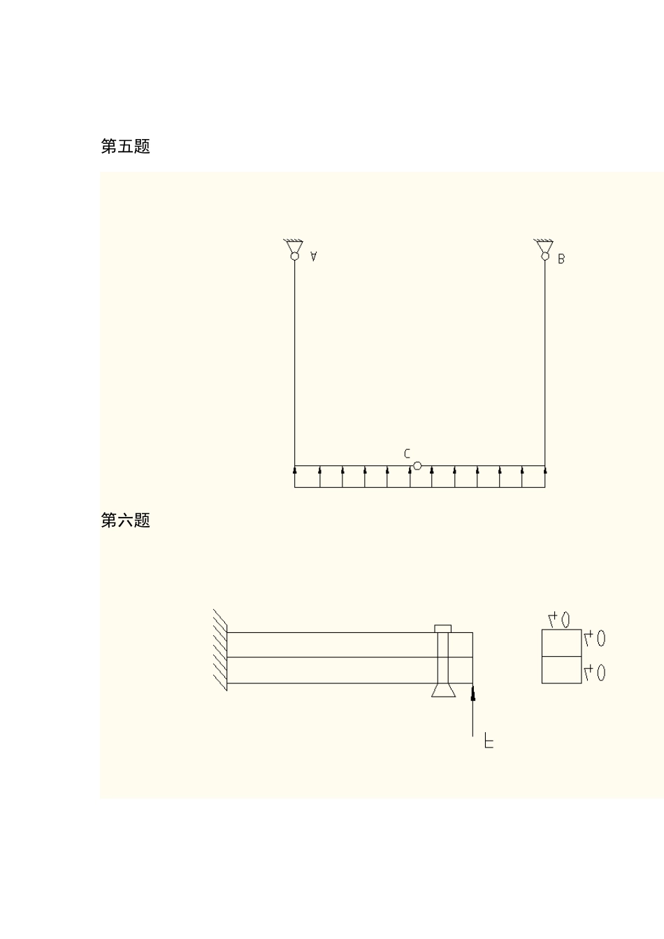 大连理工2011考研试题—材料力学816_第3页