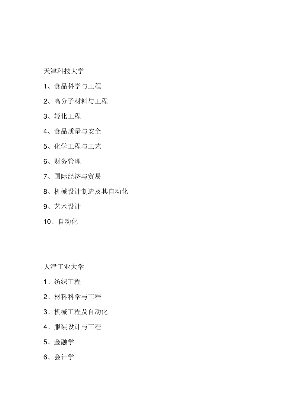 天津各大高校最强专业排行榜_第3页