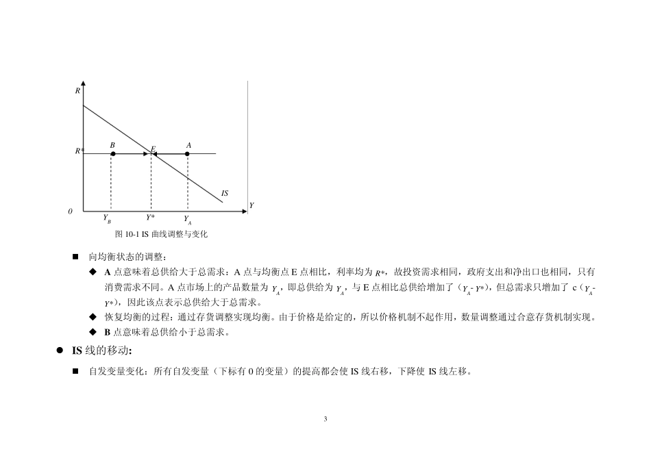天津财经大学国际经济10.第十讲开放经济下的内外平衡(ISLMBP模型)_第3页
