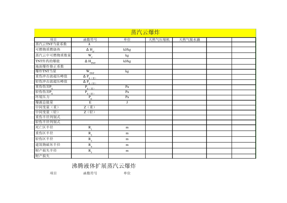 天然气灾害评估蒸汽云和扩展蒸汽云_第1页