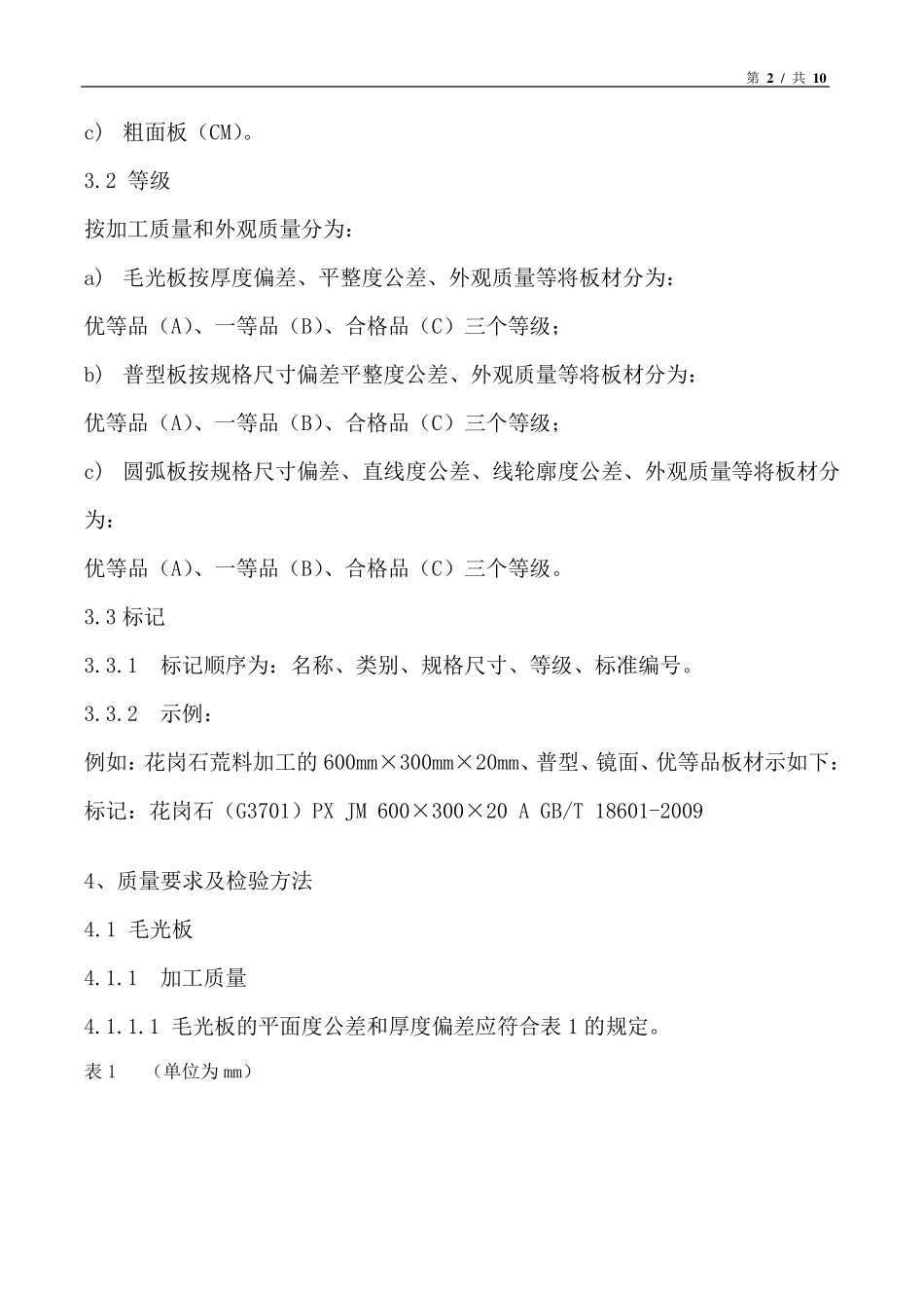 天然花岗石质量验收标准_第2页