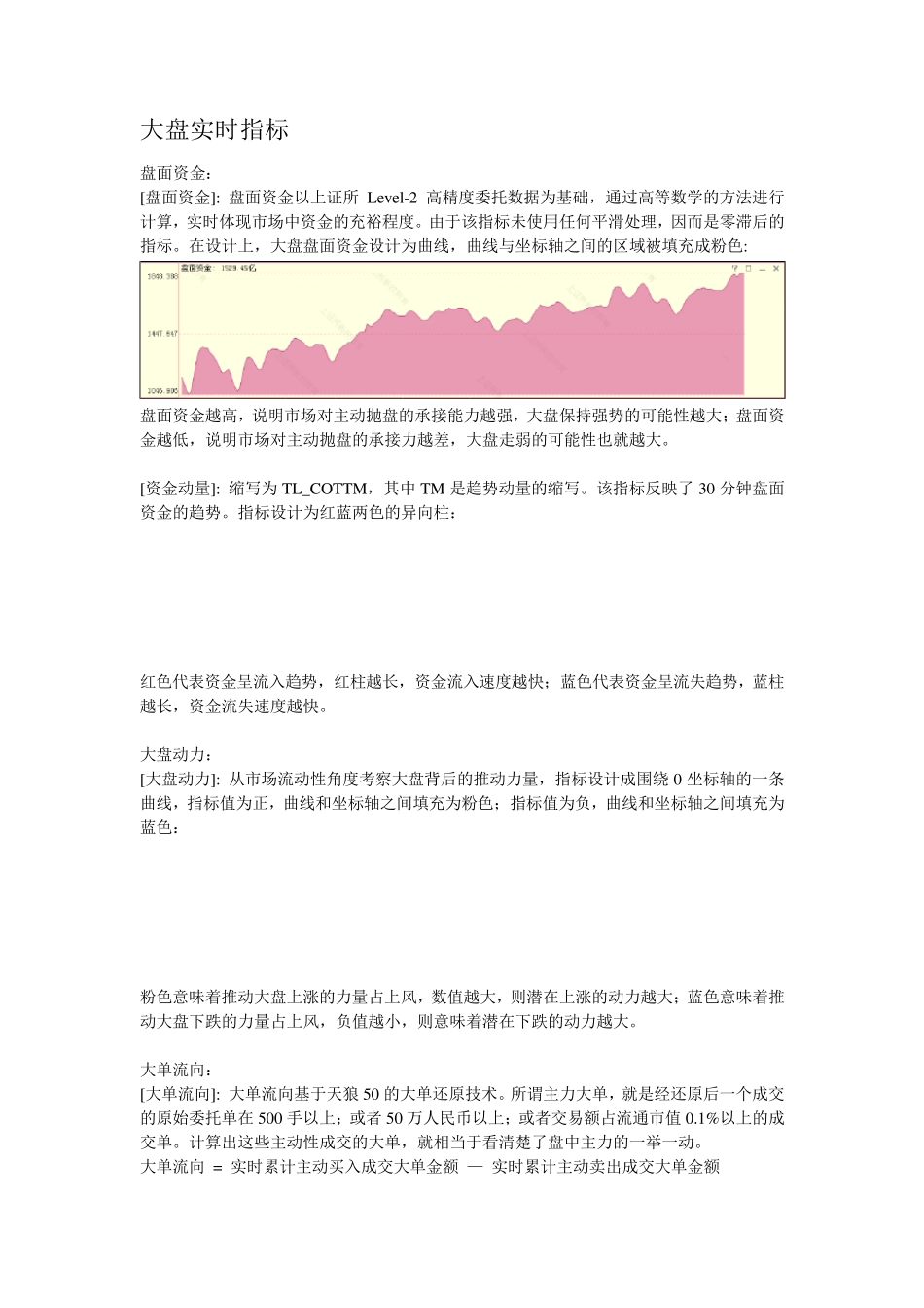 天狼50股票分析软件：指标说明_第1页