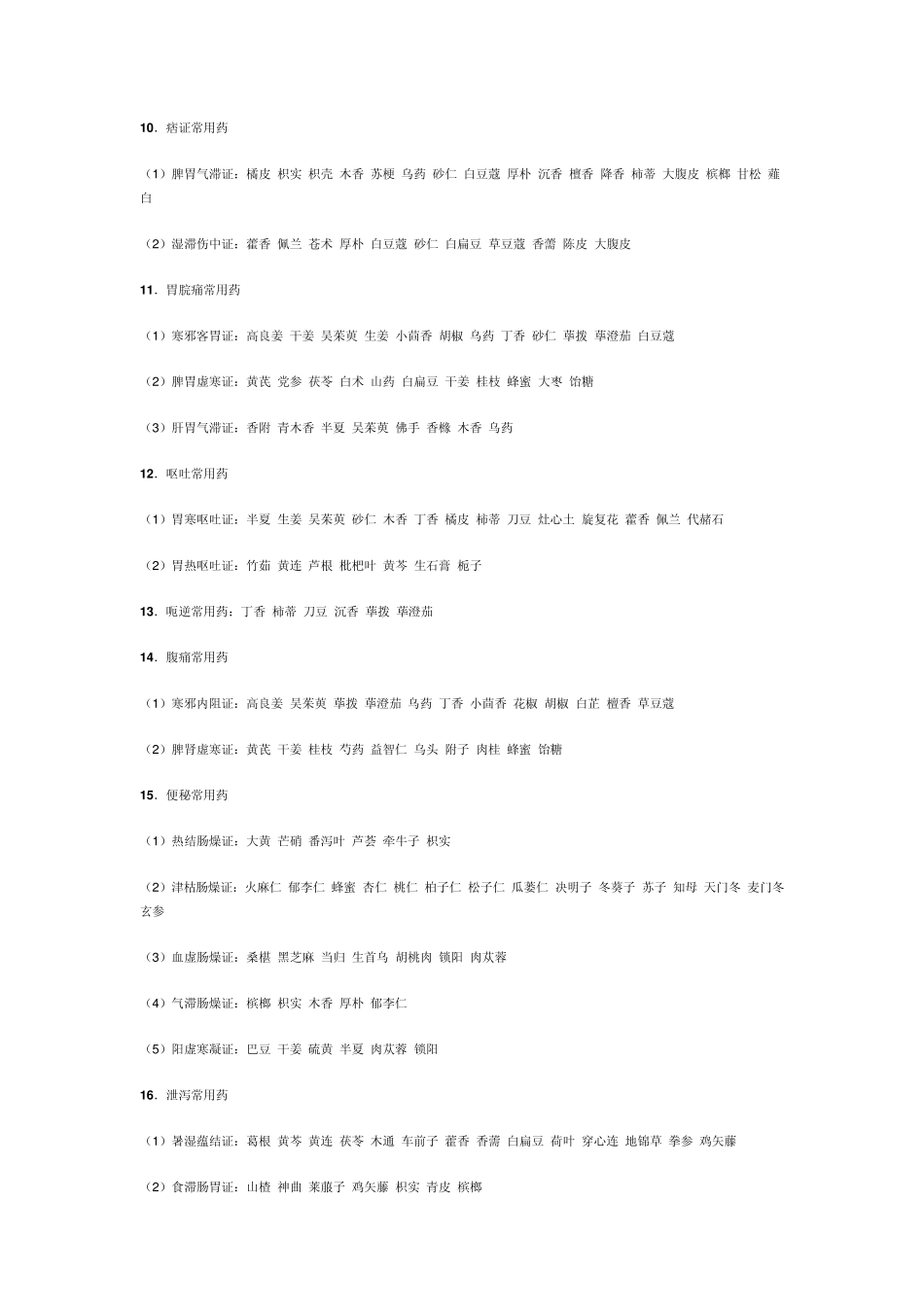 太有用了!常用中药常识_第2页