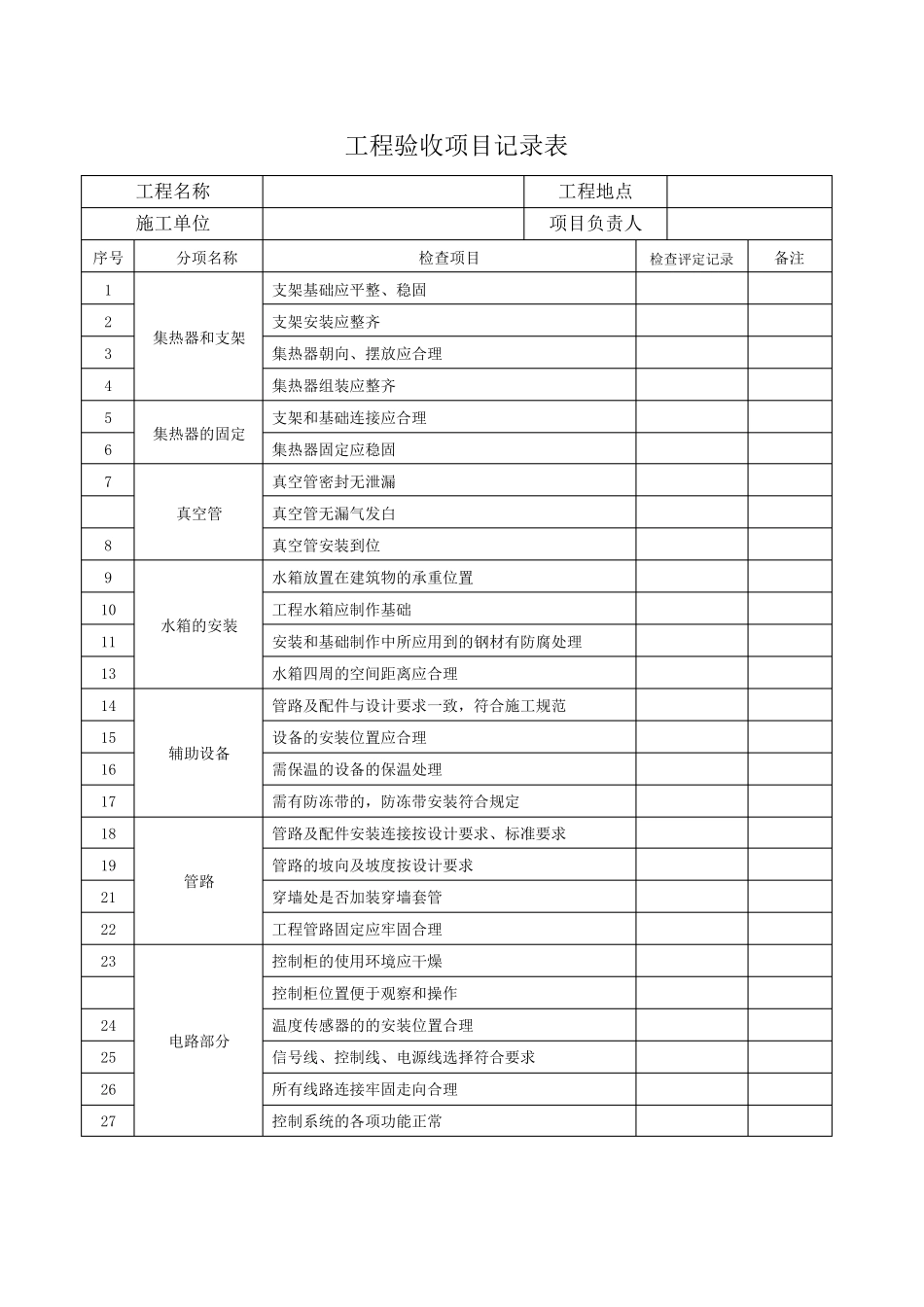 太阳能工程施工验收报告_第3页