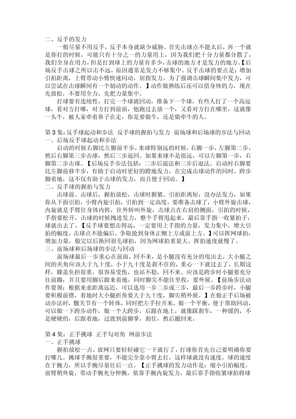 央视羽毛球专家把脉115集详细摘记_第2页