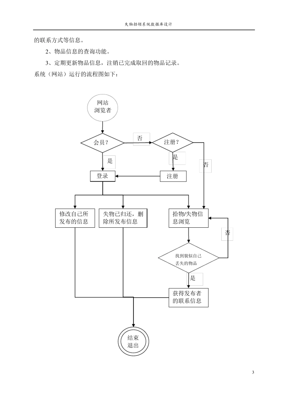 失物招领系统数据库设计_第3页