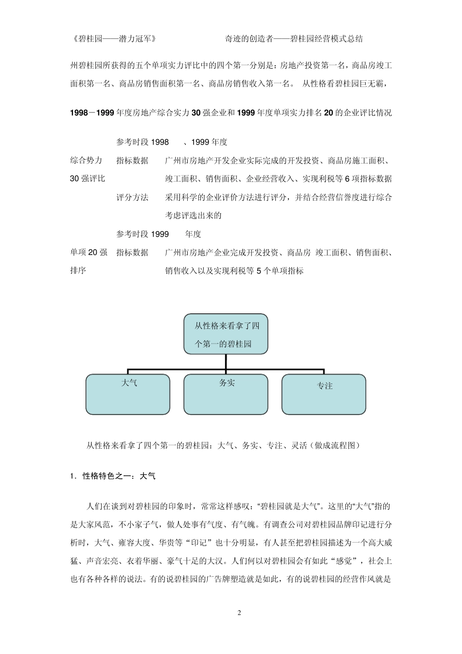 奇迹的创造者——碧桂园经营模式总结_第3页