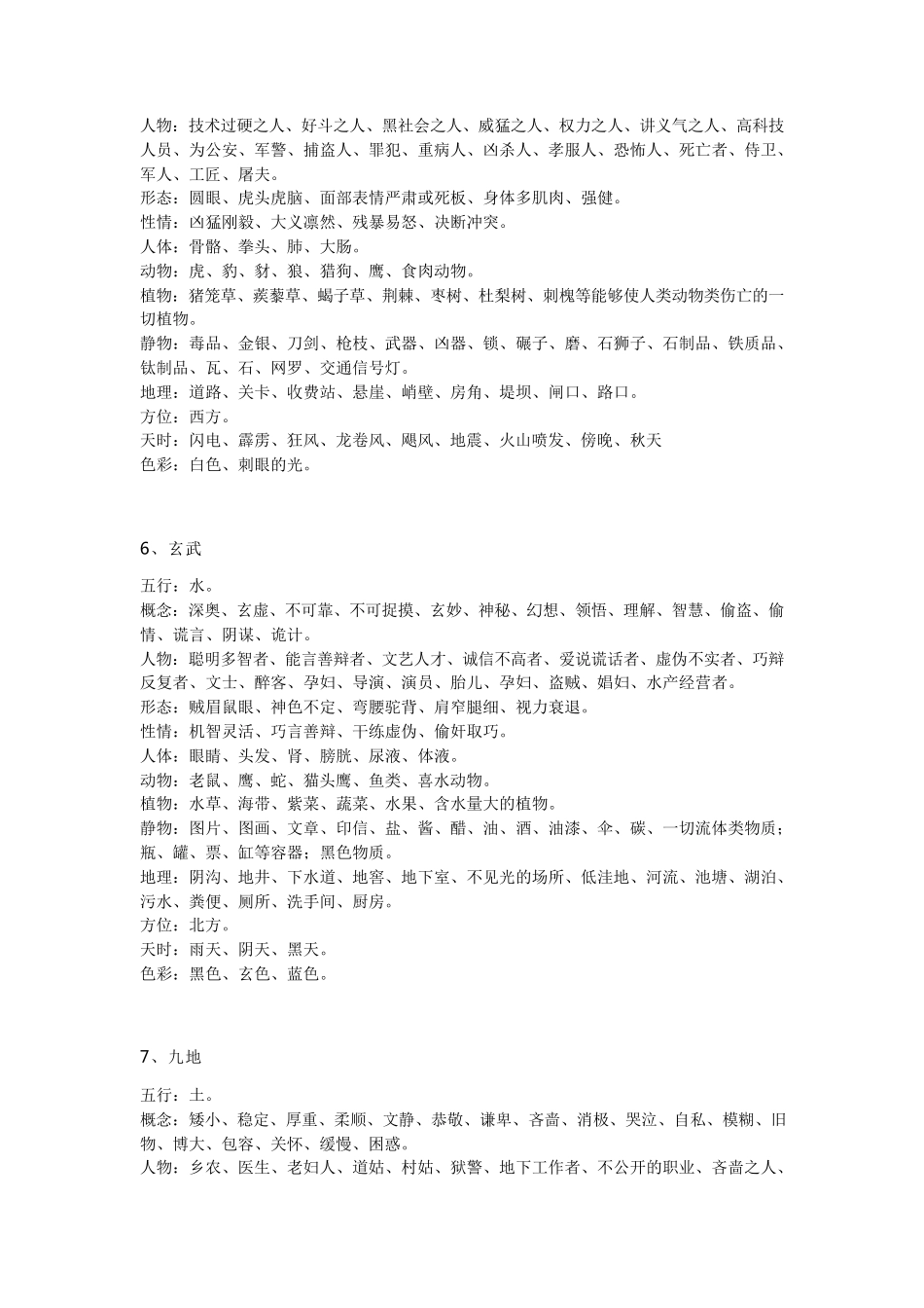 奇门遁甲八神九星八门十干像意_第3页