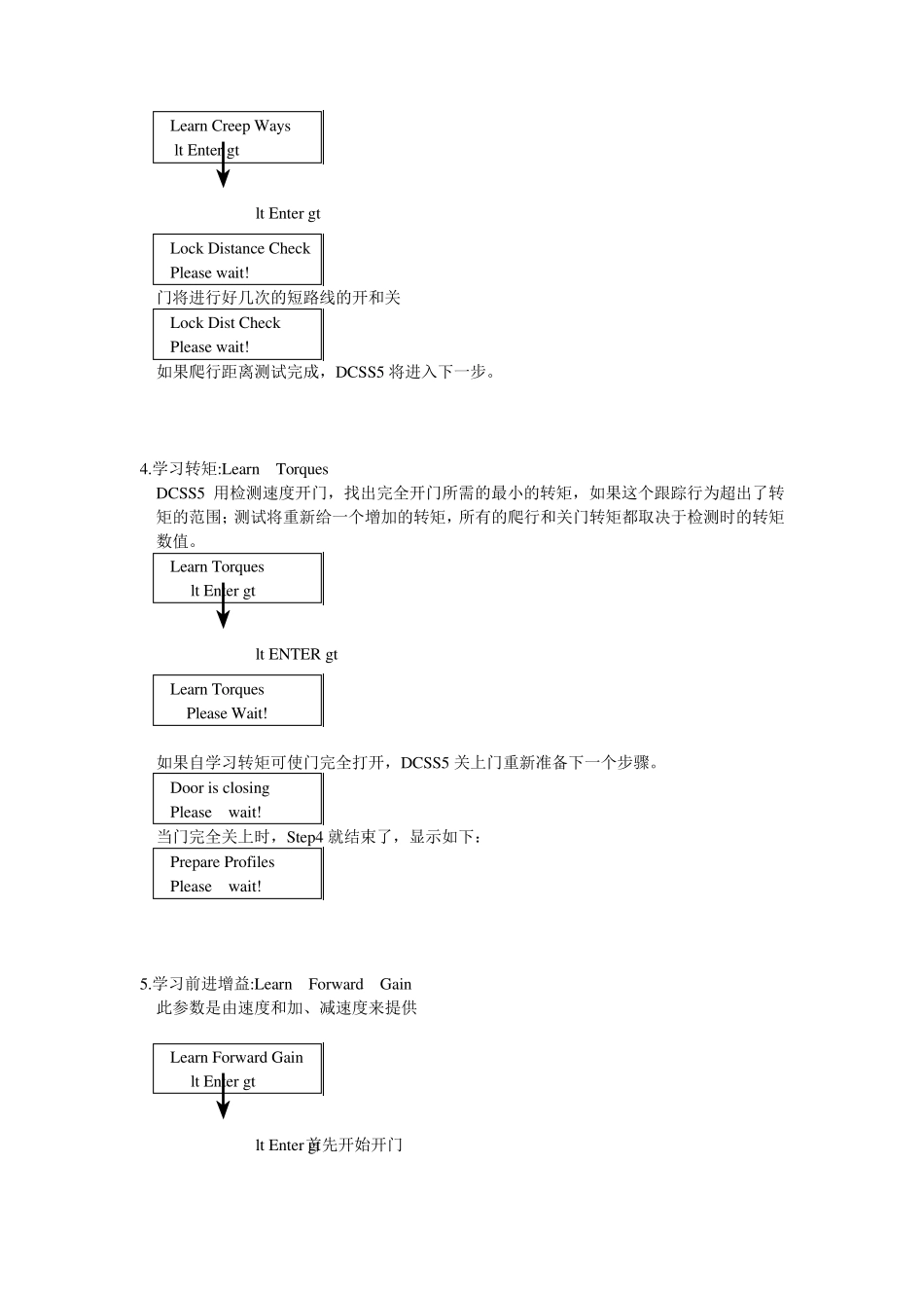奥的斯DO2000门机调试说明_第3页
