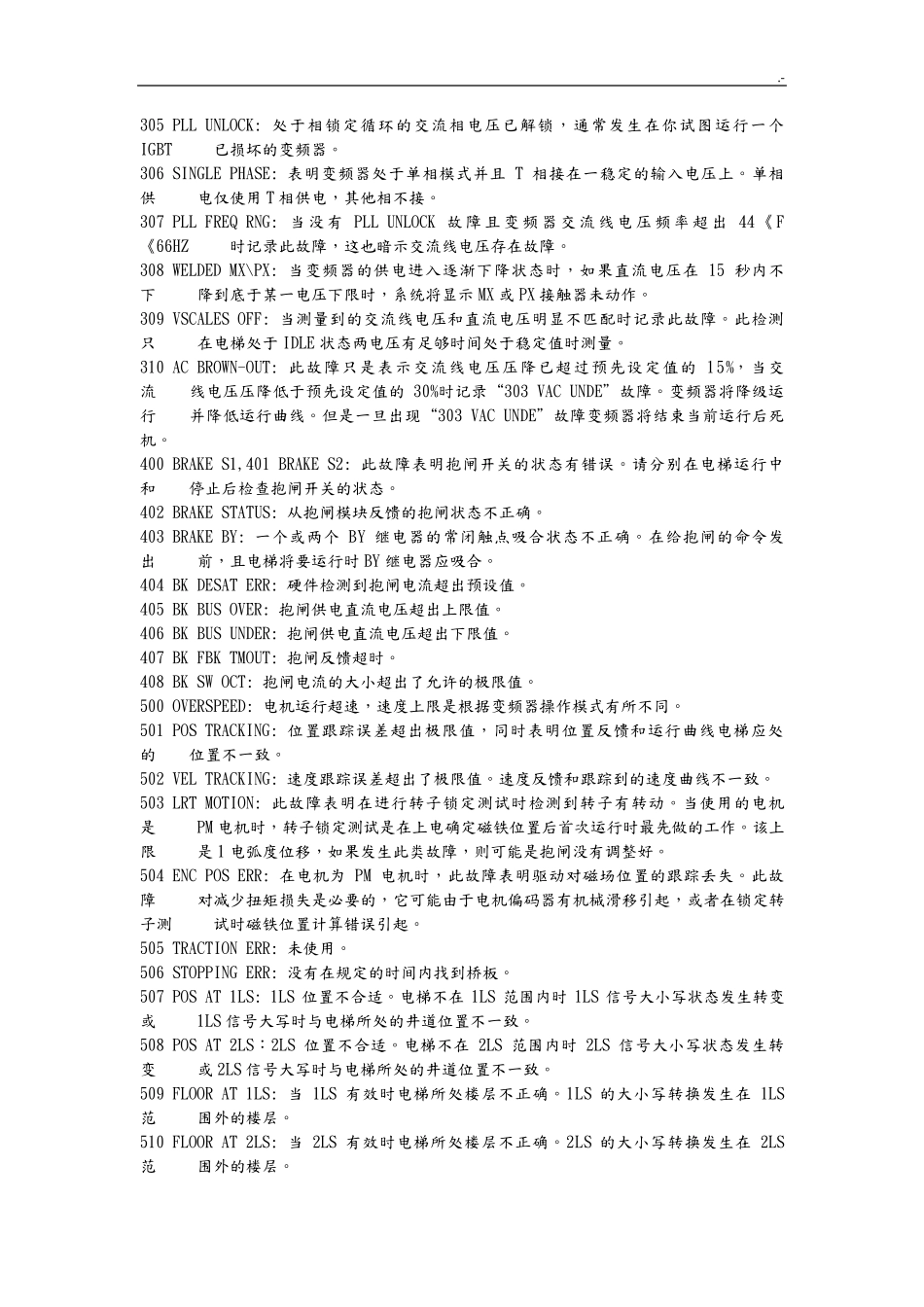 奥的斯故障代码_第2页