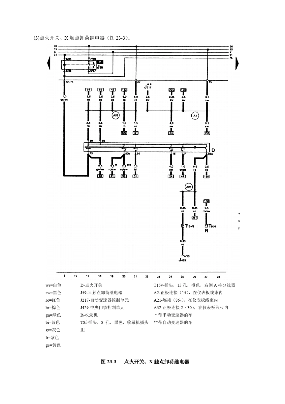 奥迪A6电路图_第3页